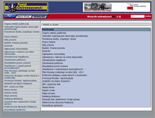 Tablet Screenshot of bip.powiatostrzeszowski.pl